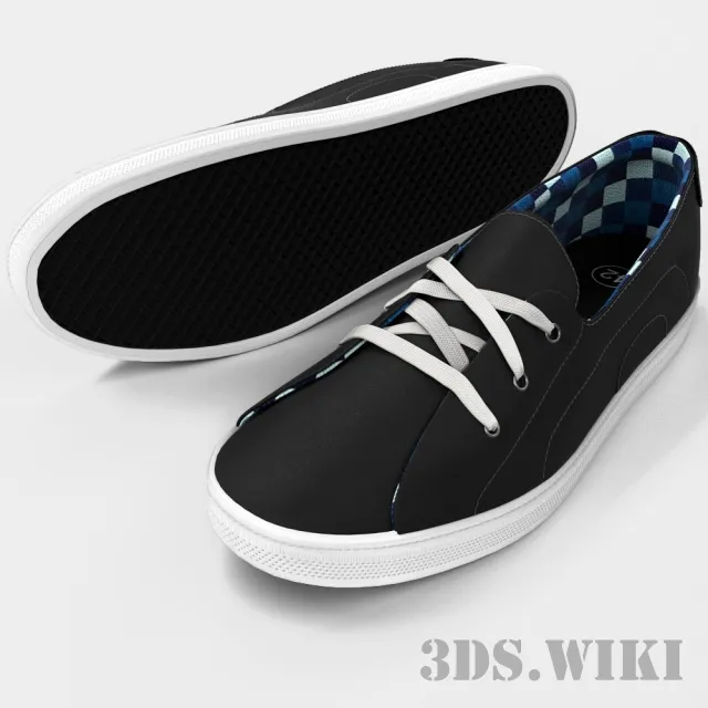 decoration - Men's shoes 3D Model