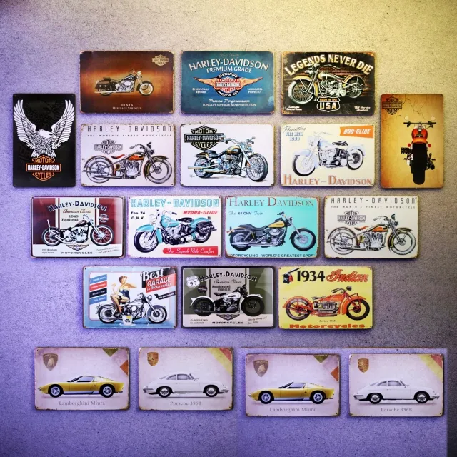 decoration - Metal decorative plate - a collection №4. Auto-Moto 3D Model