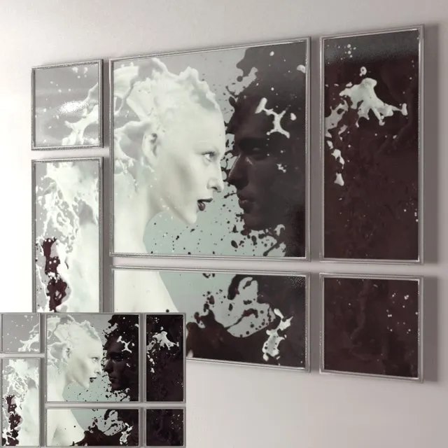 decoration - Milk and Foods.chocolates 3D Model