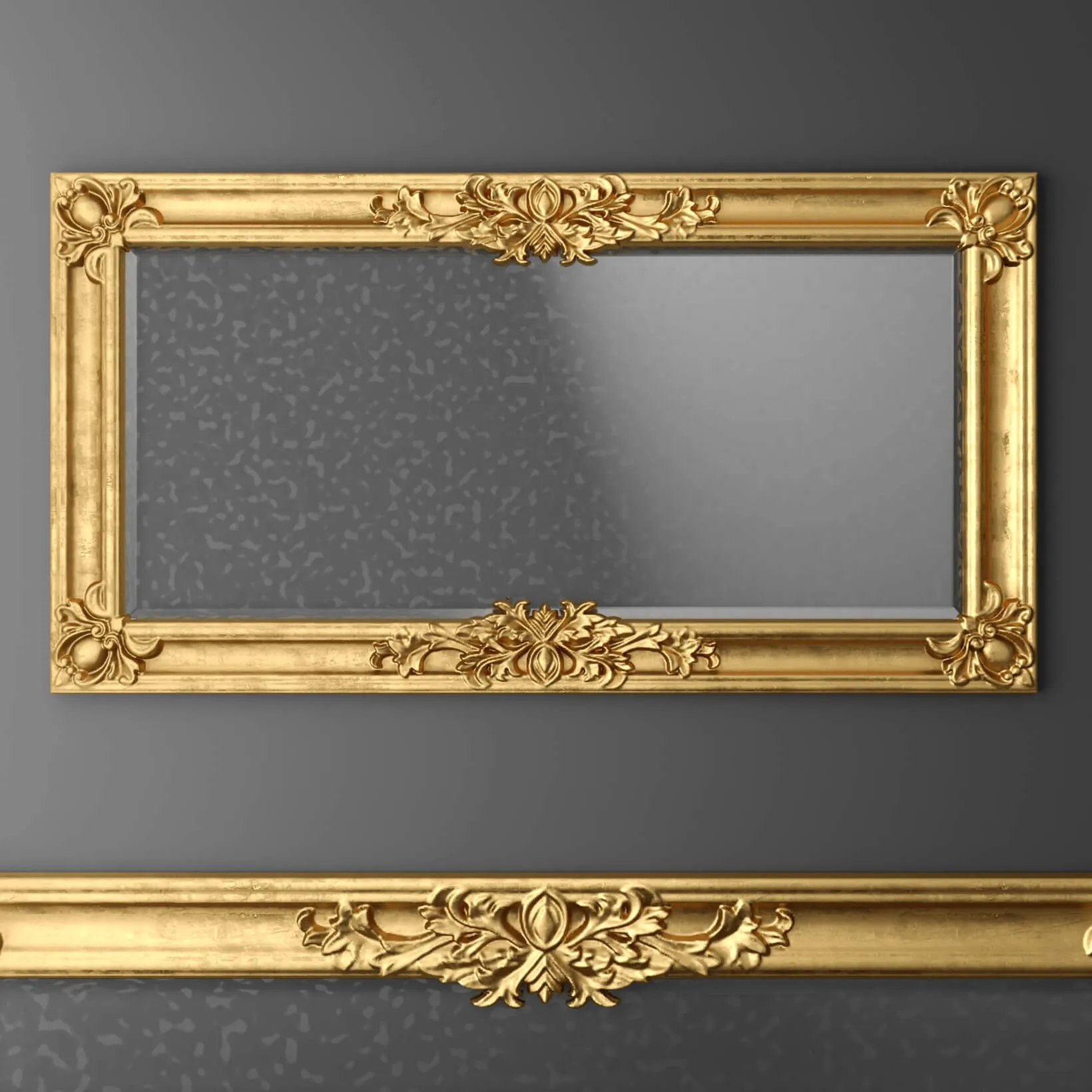 decoration - Mirror 1145 3D Model