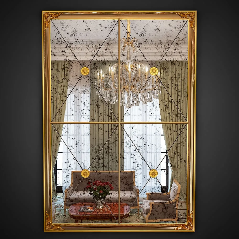 decoration - Mirror 82 3D Model