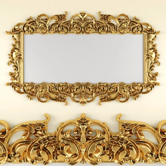 decoration - Mirror 89 3D Model