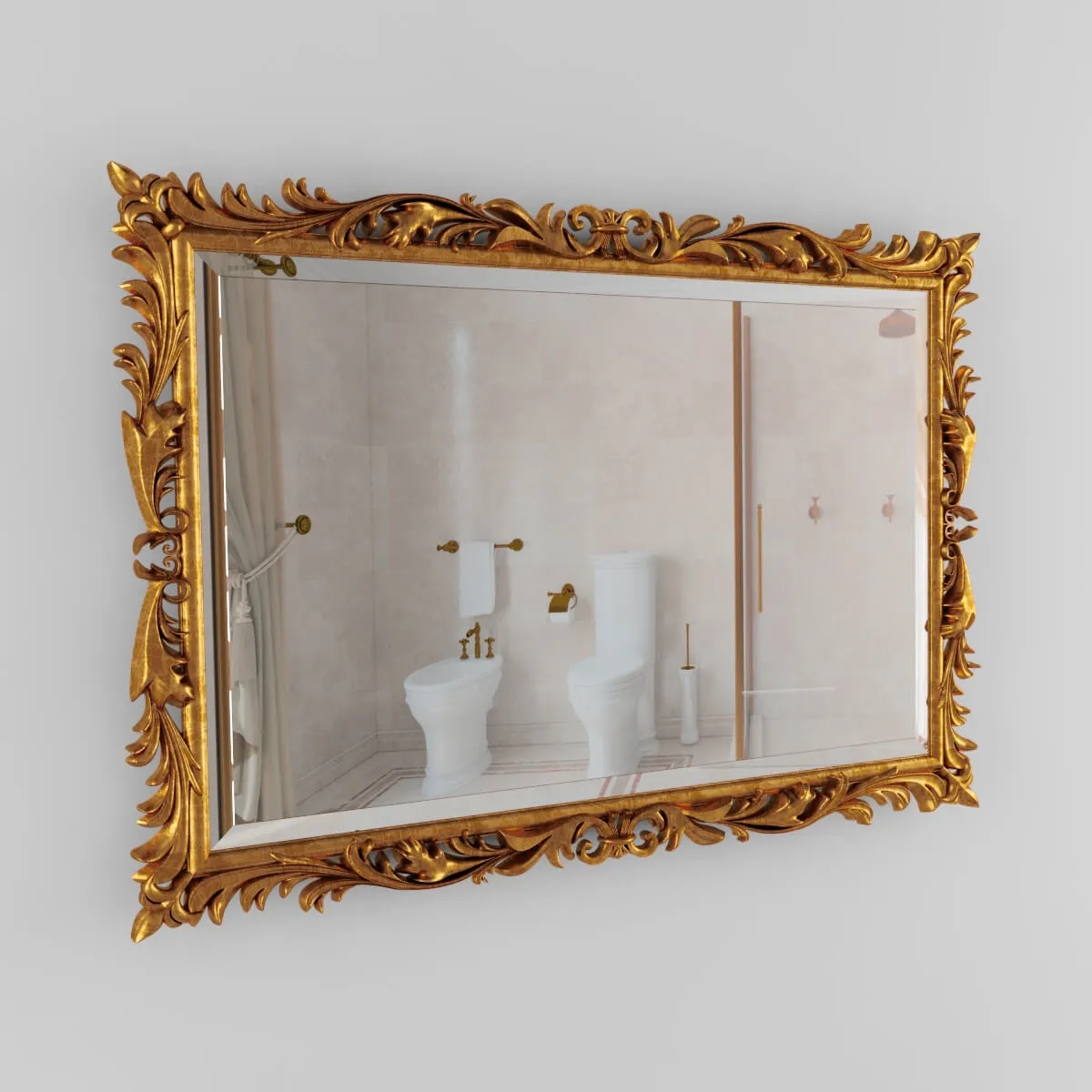 decoration - Mirror Chelni art.1151 3D Model
