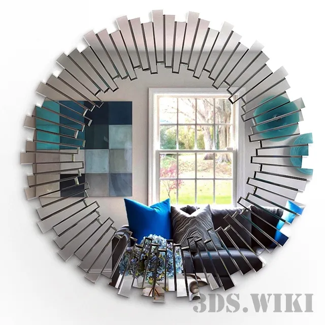 decoration - Mirror E-100 0770 3D Model