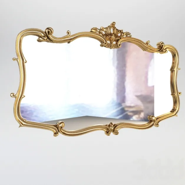 decoration - Mirror  Florence Art 3D Model