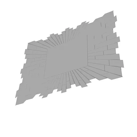 decoration - Mirror GC-8150 3D Model