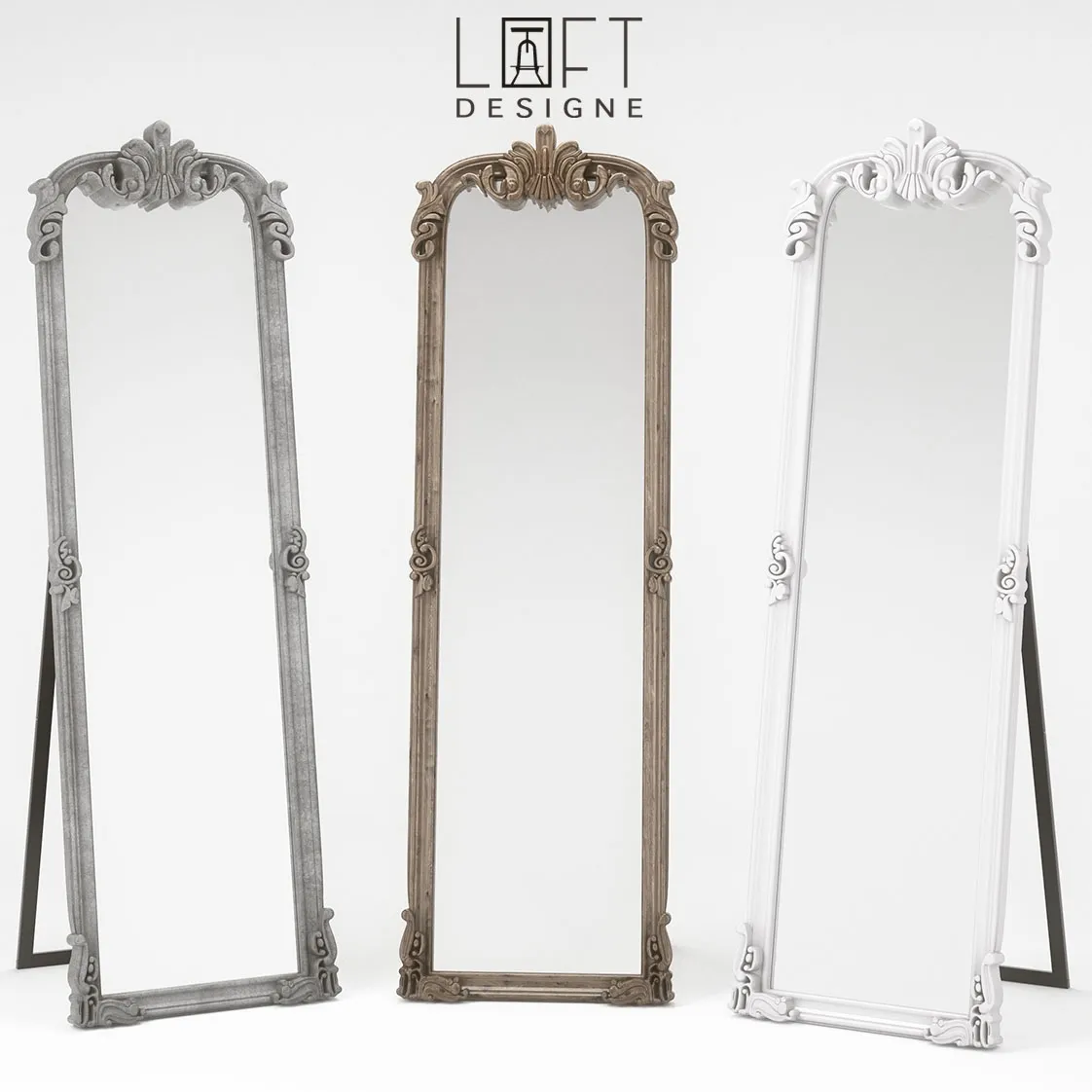 decoration - Mirror Loft designe 3110 3D Model