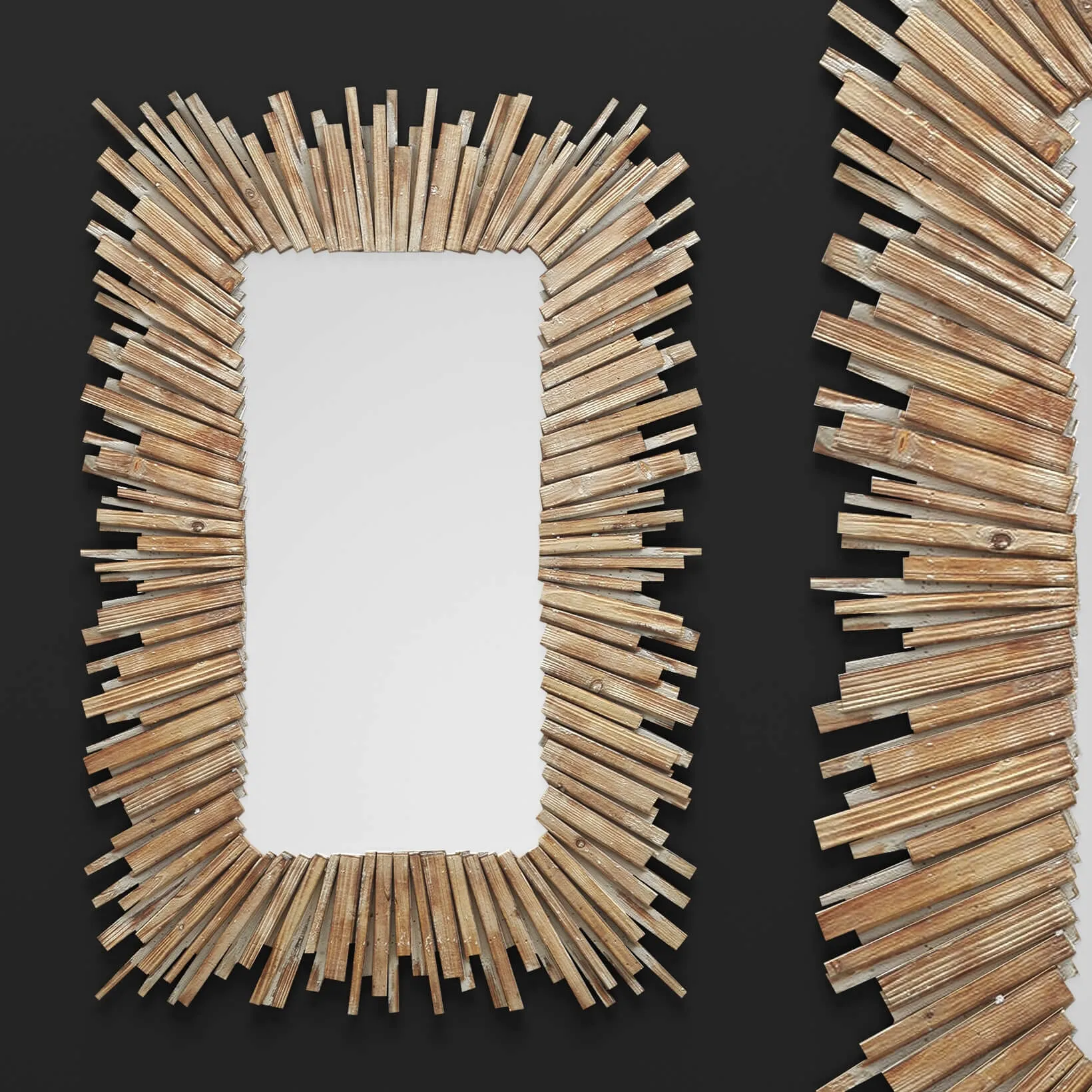 decoration - Mirror Pier 1 Imports Canyon 3D Model