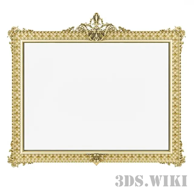 decoration - Modenese Gastone mirror art.14681 3D Model
