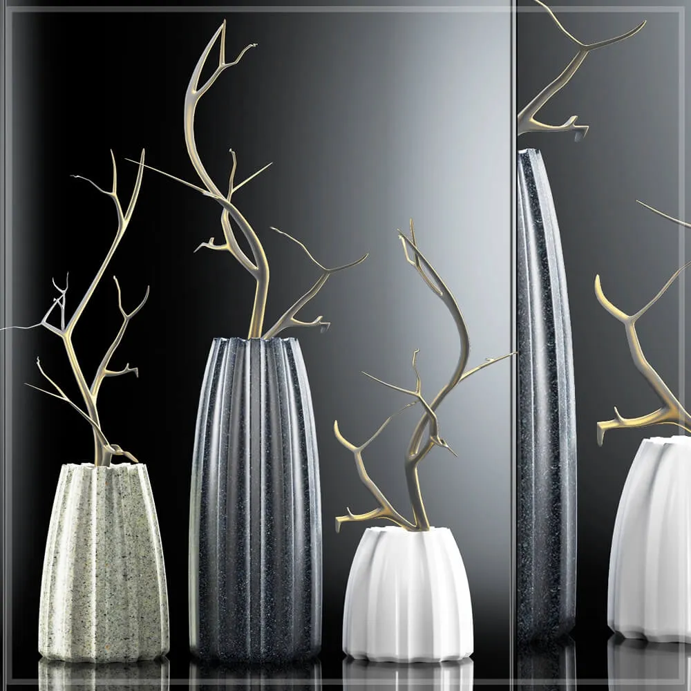 decoration - Modern Vases 1 3D Model