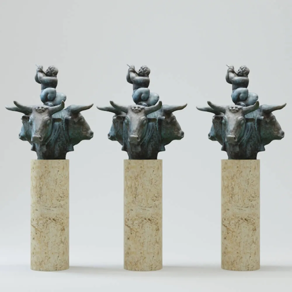 decoration - Monumental sculpture 3D Model