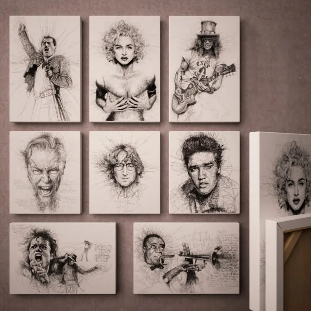 decoration - Music legends 01 3D Model