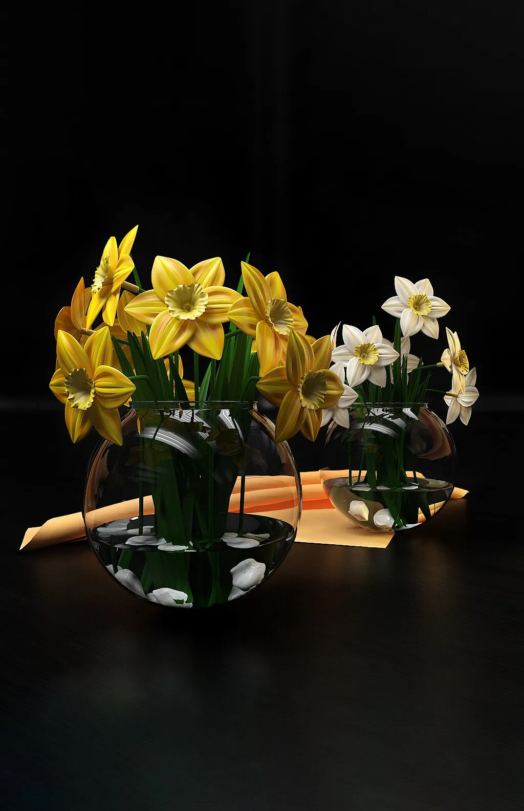 decoration - Narcissus 01 3D Model