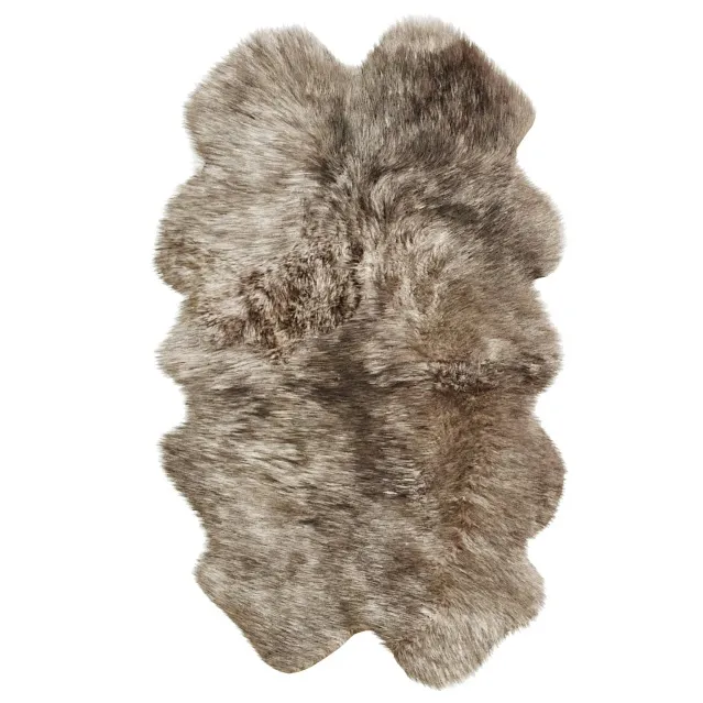 decoration - Natural Sheepskin Rug 3D Model