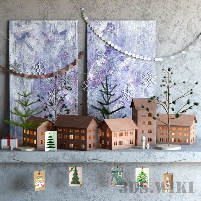 decoration - New Year's decor 3D Model