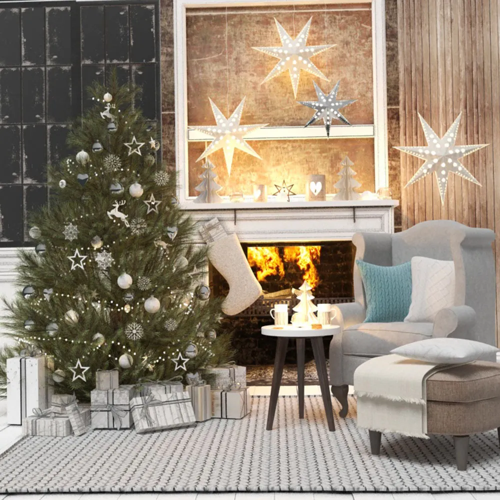 decoration - New Year's set of items 3D Model