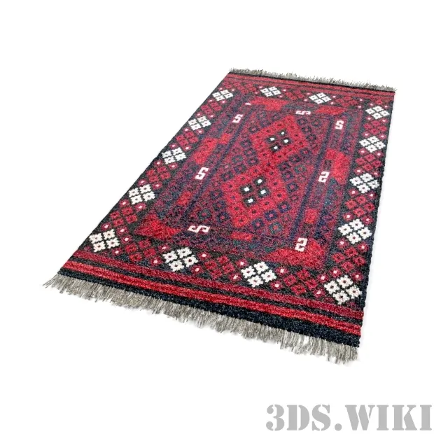 decoration - Old carpet 3D Model