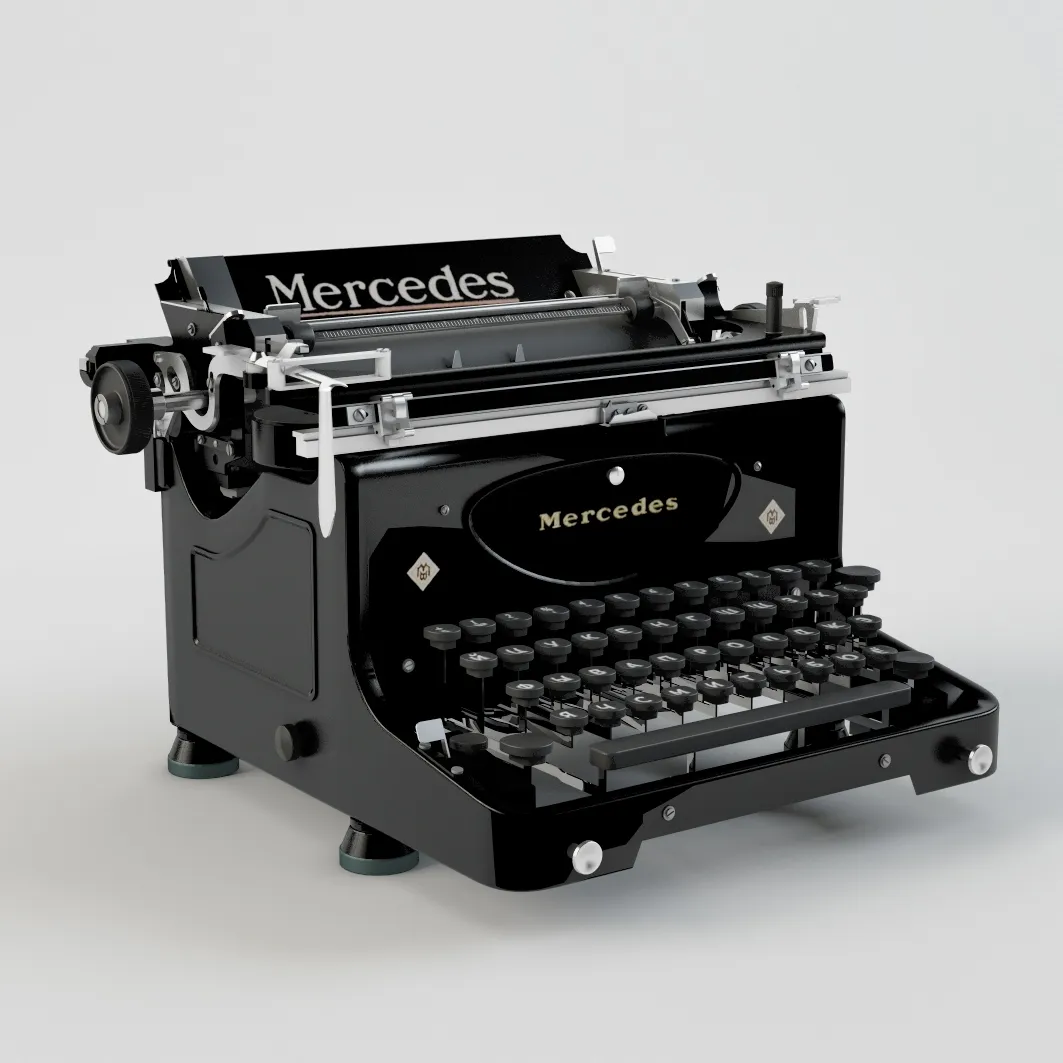 decoration - Olivetti lettera 32 3D Model