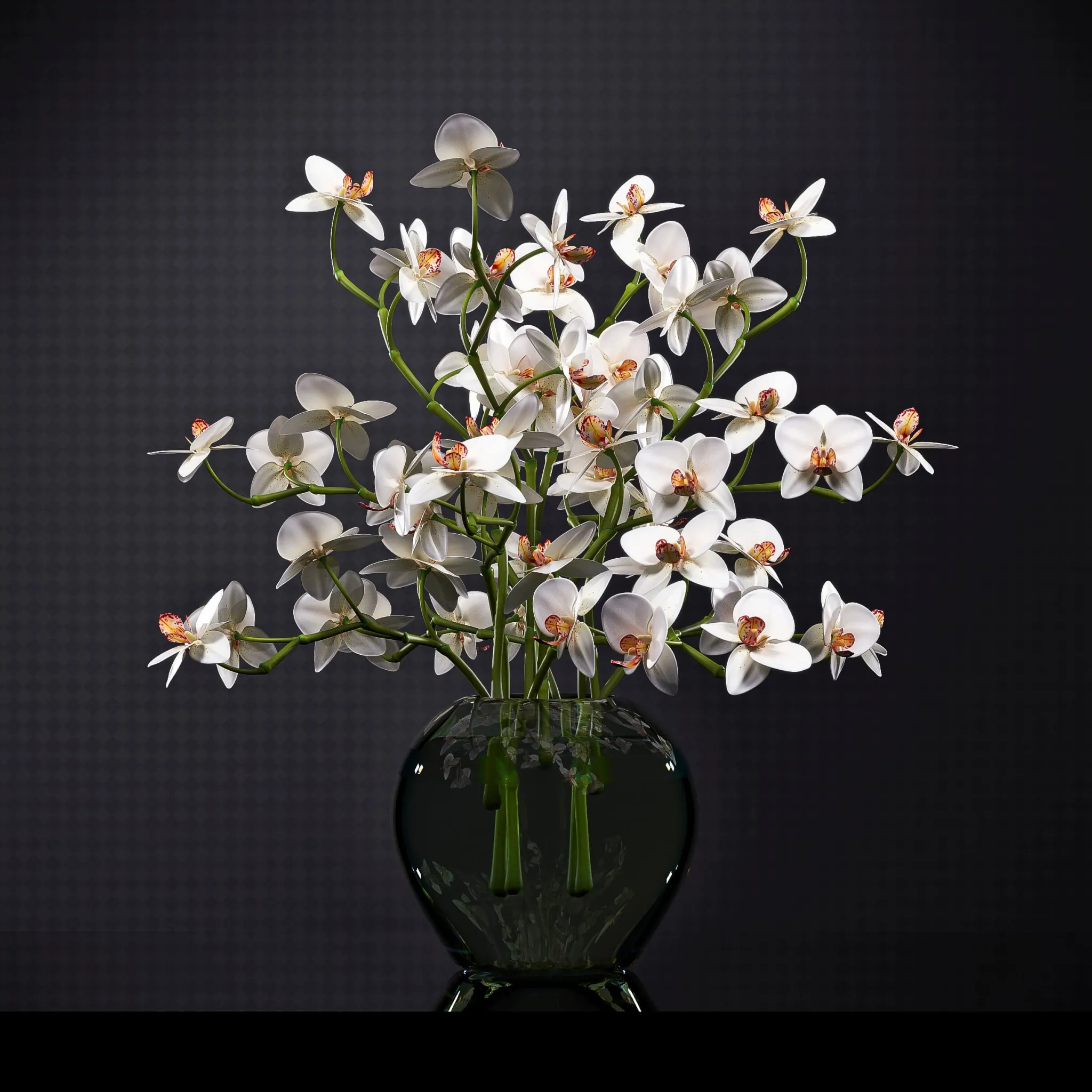 decoration - Orchid 01 3D Model