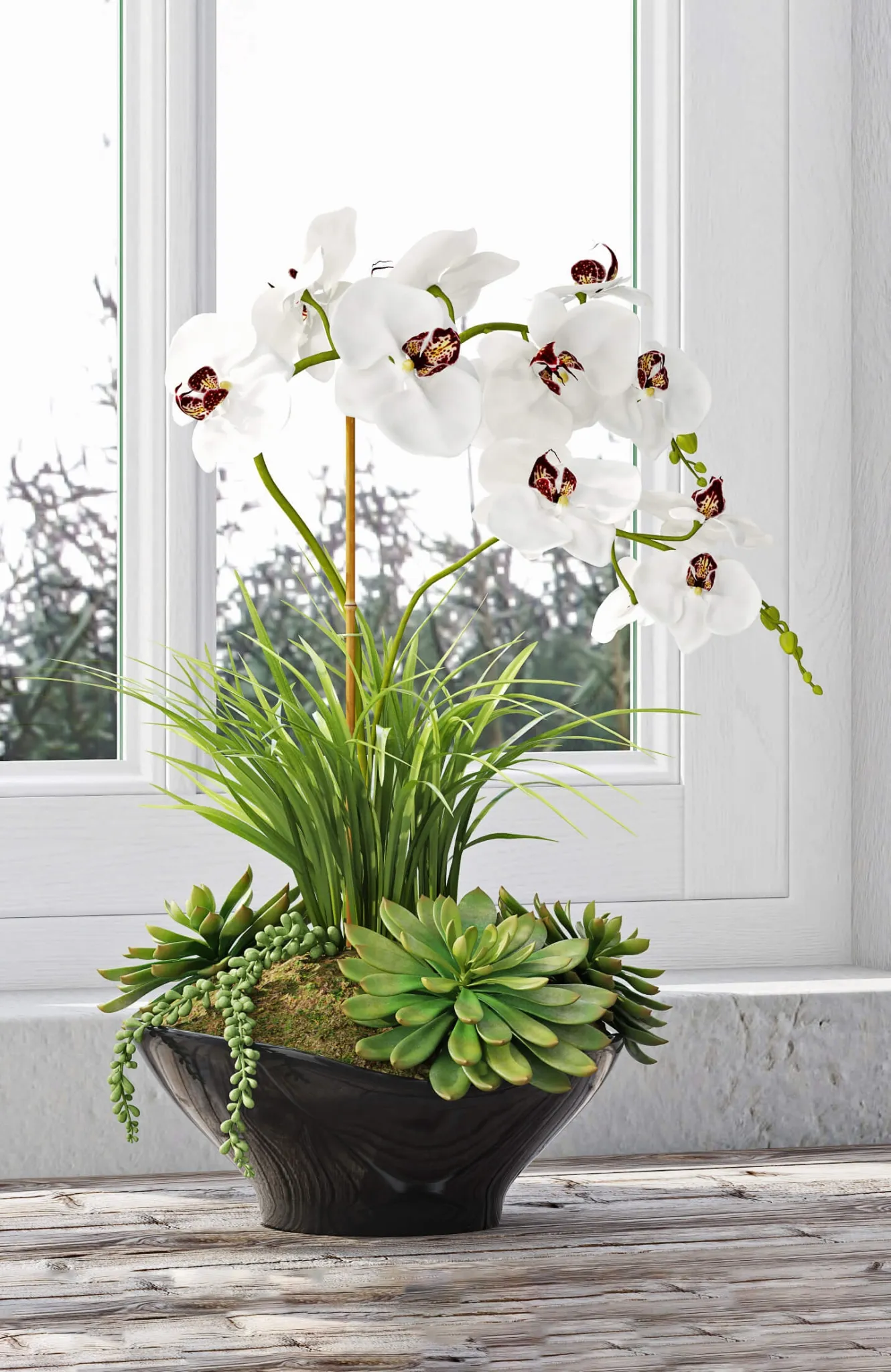 decoration - Orchid 10 3D Model
