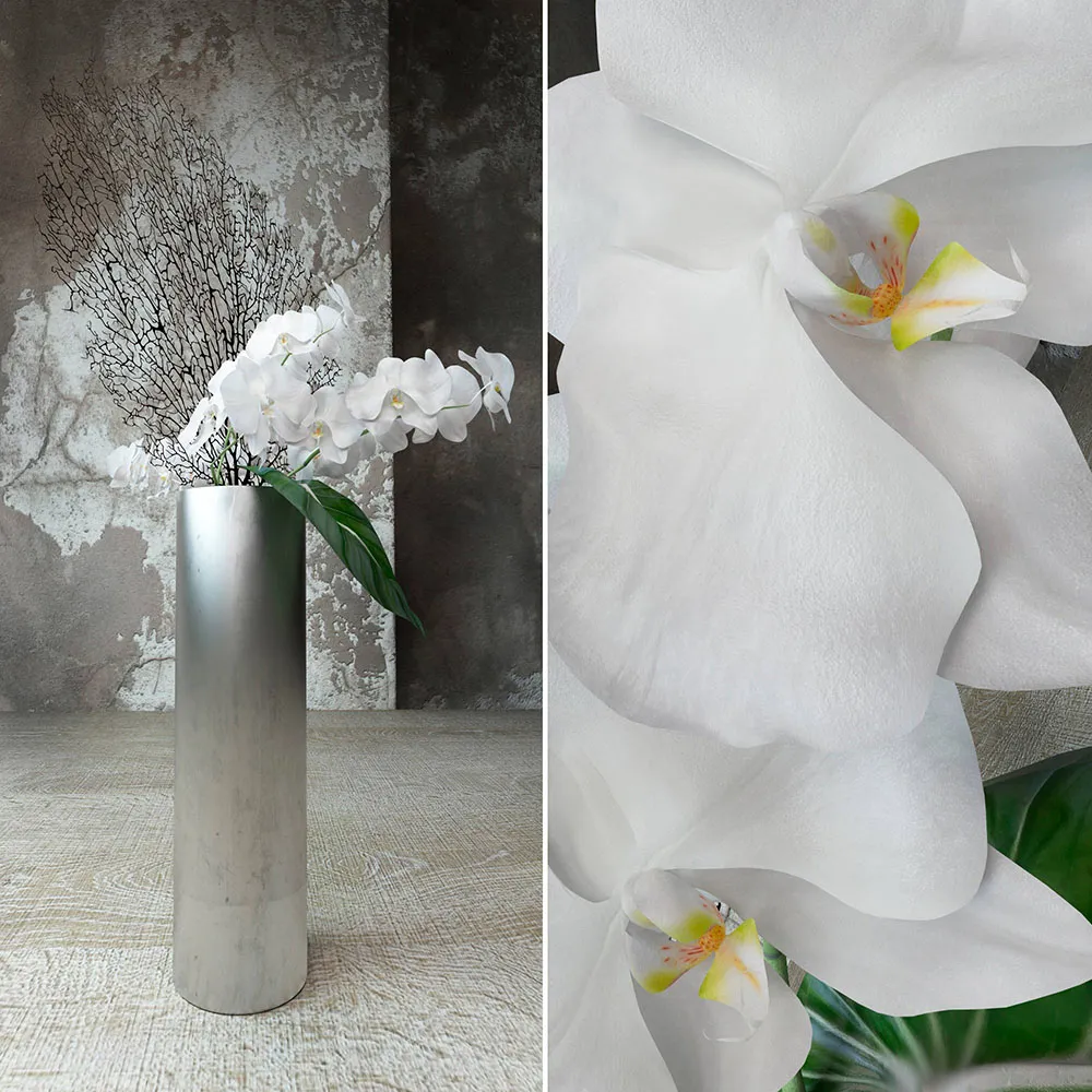 decoration - Orchid bouquet with decorative decoration 3D Model