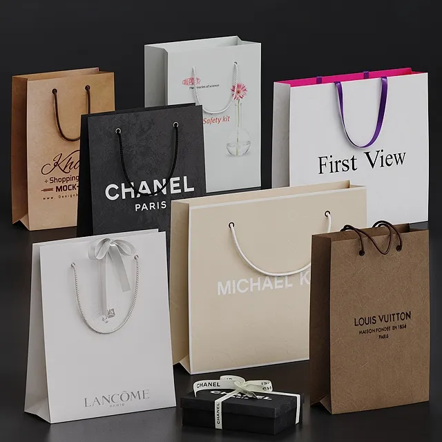 decoration - Packaging bags 3D Model