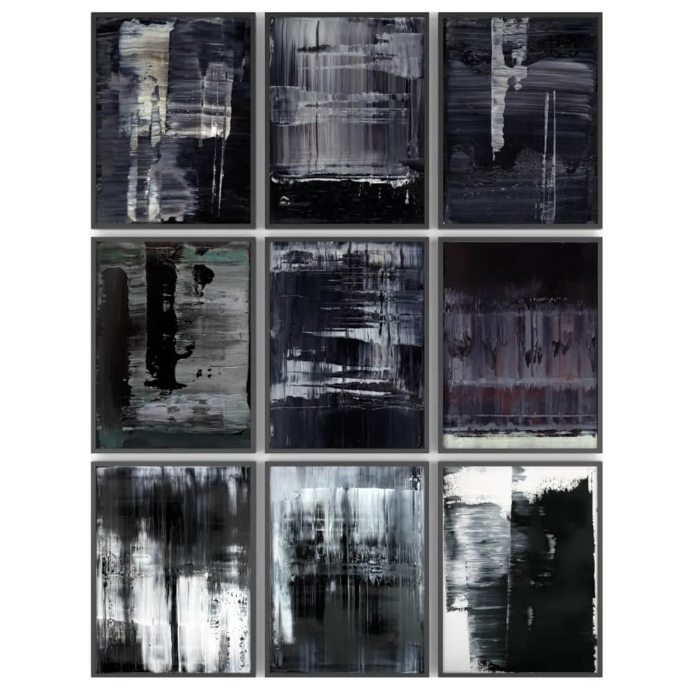 decoration - Paintings by Koen Lybaert set 1 3D Model