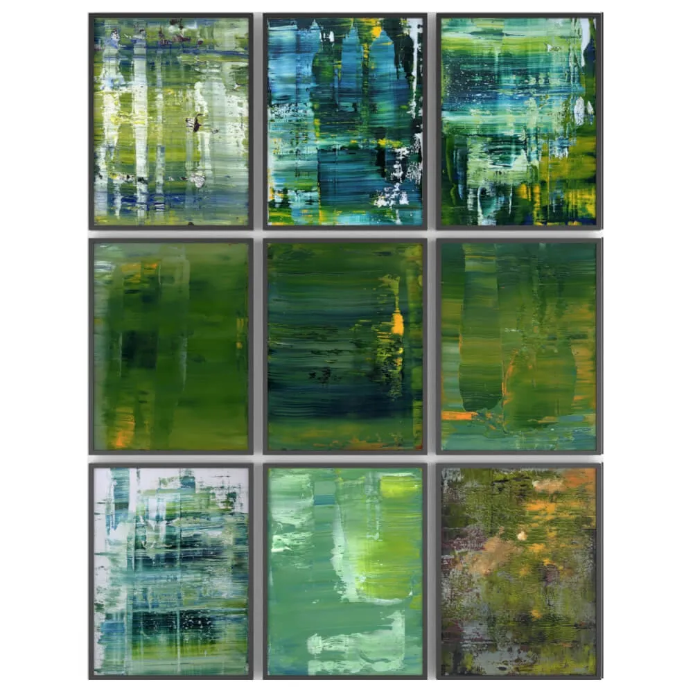 decoration - Paintings by Koen Lybaert set 2 3D Model