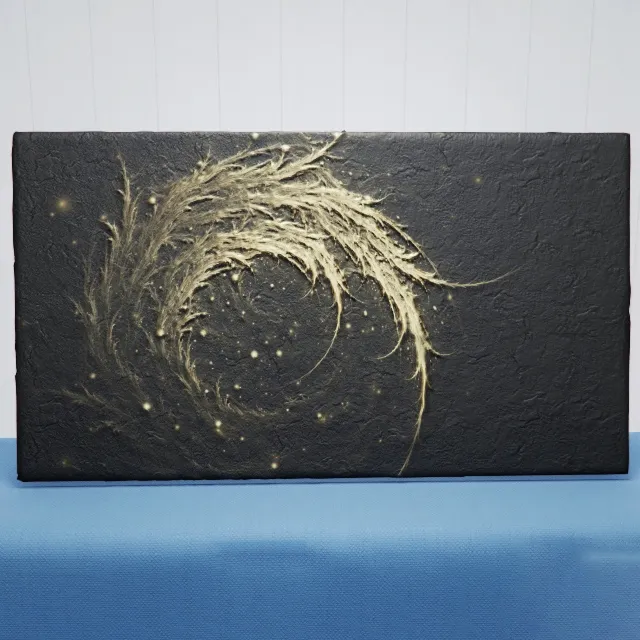 decoration - Pano gold and black 3D Model