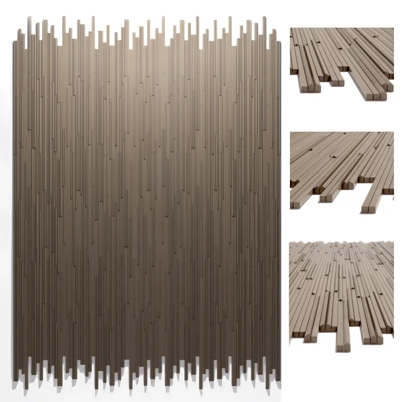 decoration - Phenomenon rain panel 3D Model