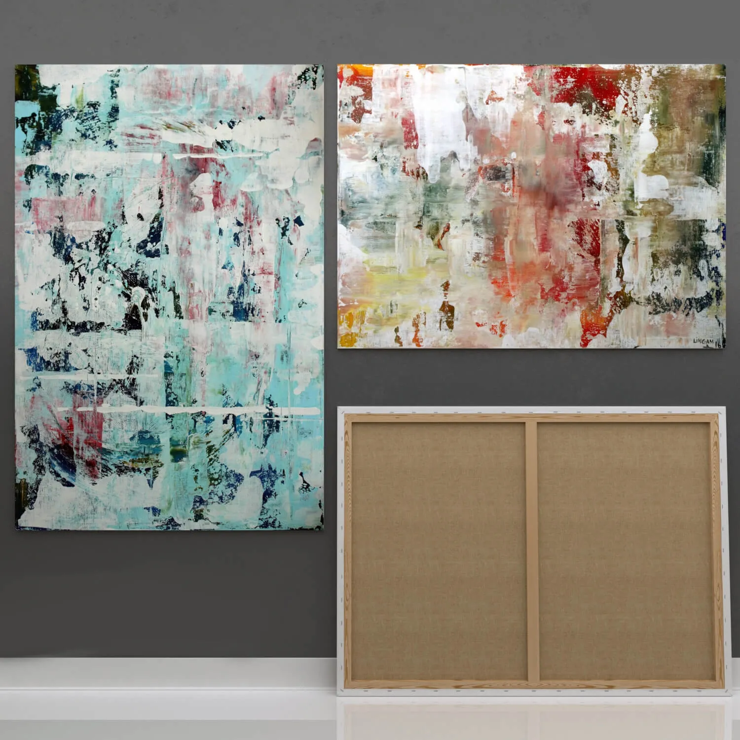 decoration - Picture. Ice cube and Vintage by Lingam Art 3D Model