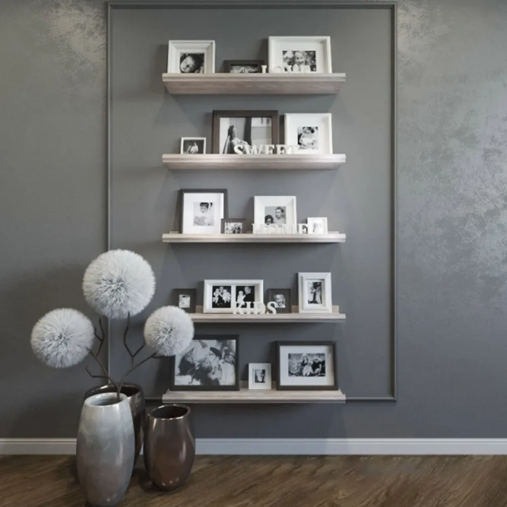 decoration - Pictures and vases 3D Model