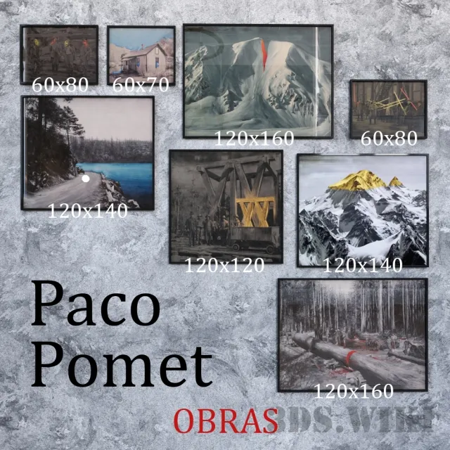 decoration - Pictures of PACO COMET 3D Model