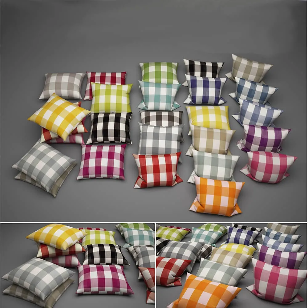 decoration - Pillows 24 3D Model