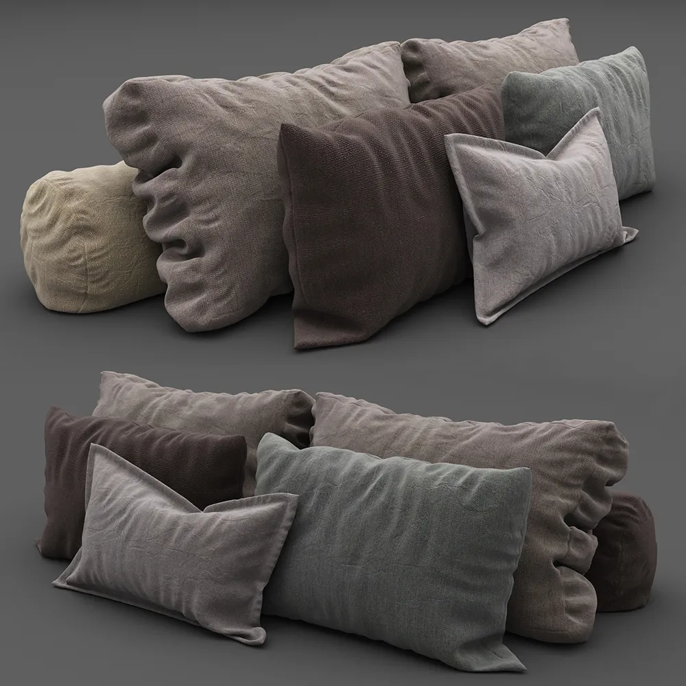 decoration - Pillows collection 101 3D Model