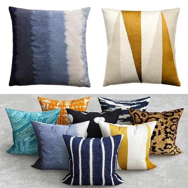 decoration - Pillows collection 105 3D Model