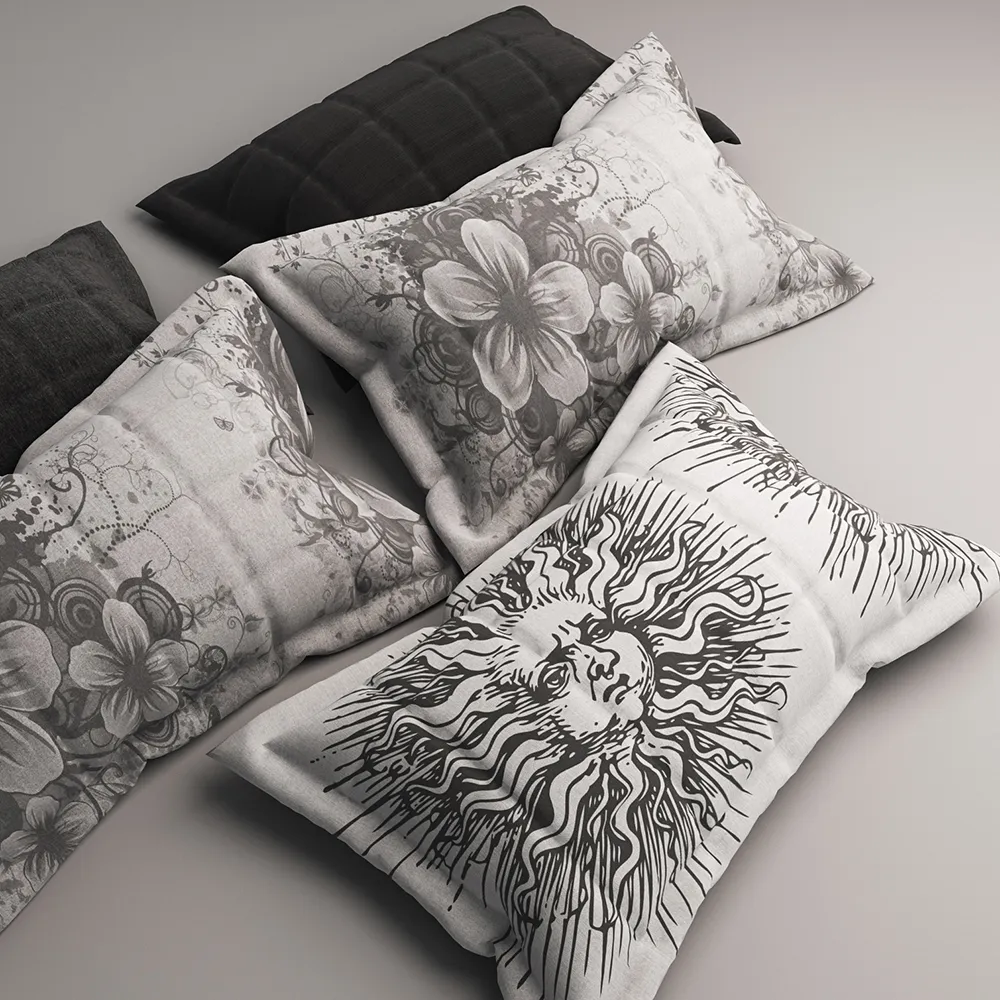 decoration - Pillows collection 126 3D Model