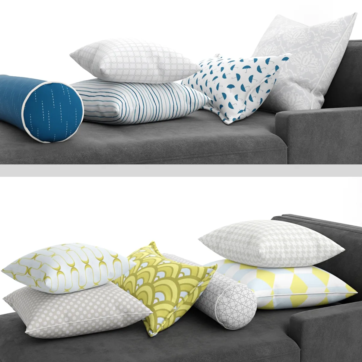 decoration - Pillows collection 146 3D Model