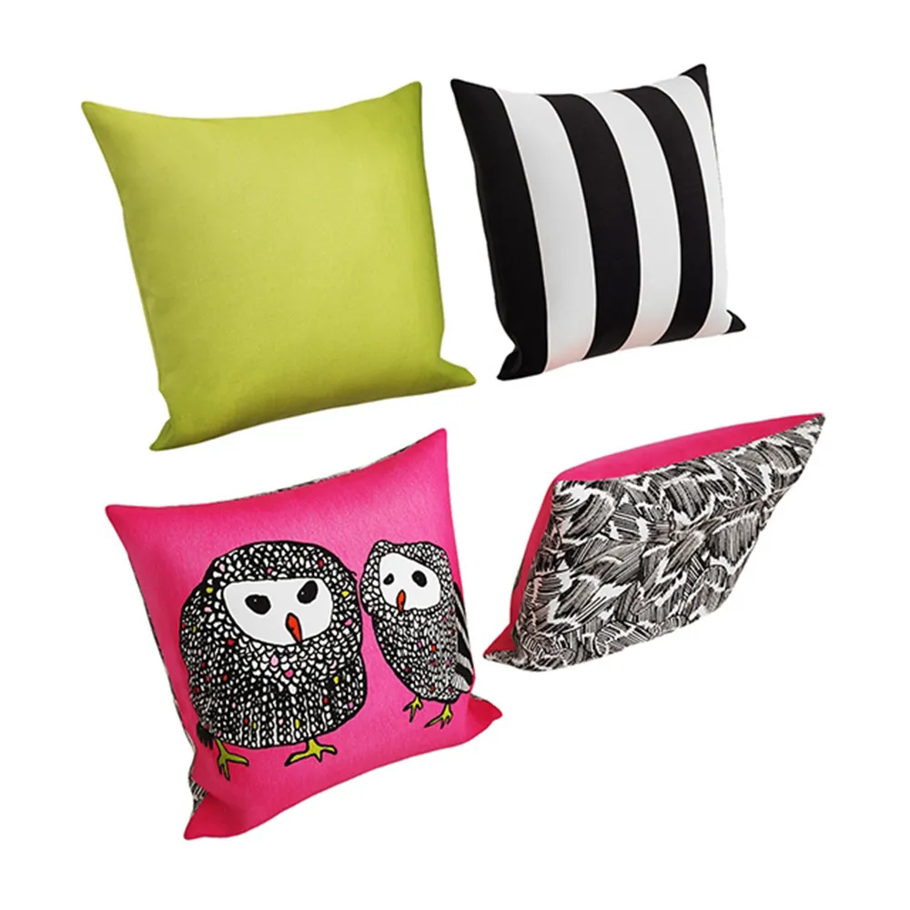 decoration - Pillows with pictures and patterns 3D Model