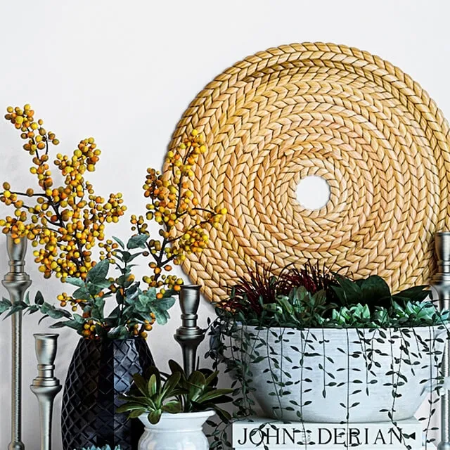 decoration - Plant decor set - 2 3D Model