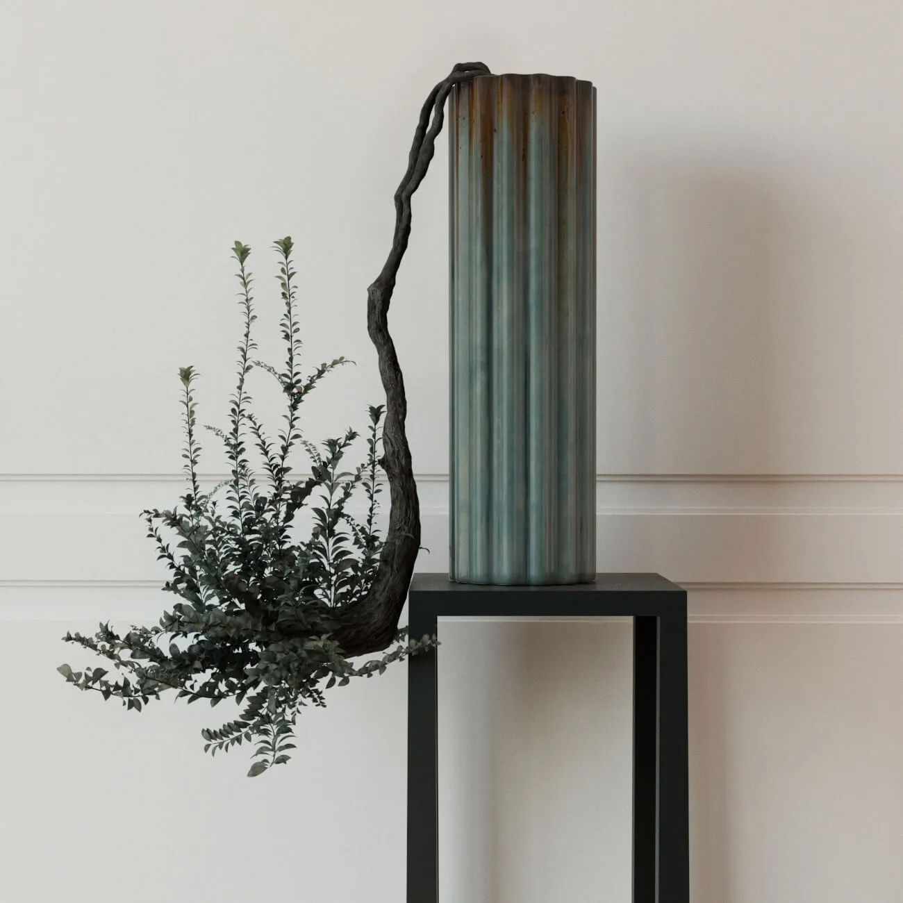 decoration - Plant in a vase 002 3D Model