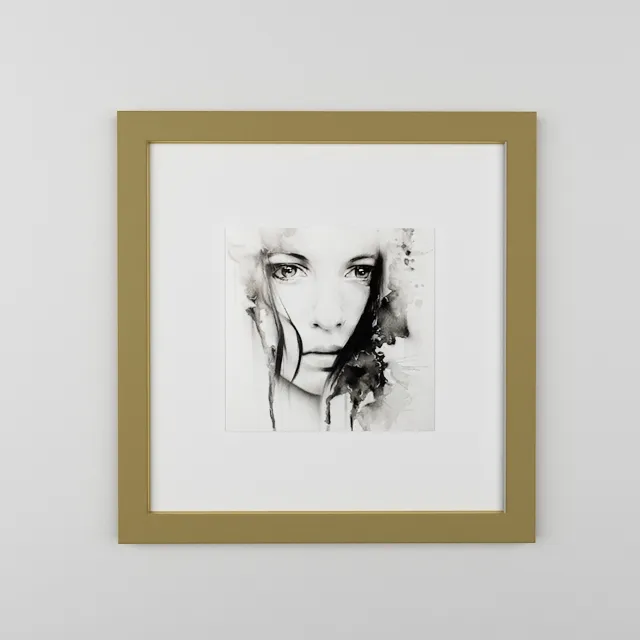 decoration - Poster frame 3D Model