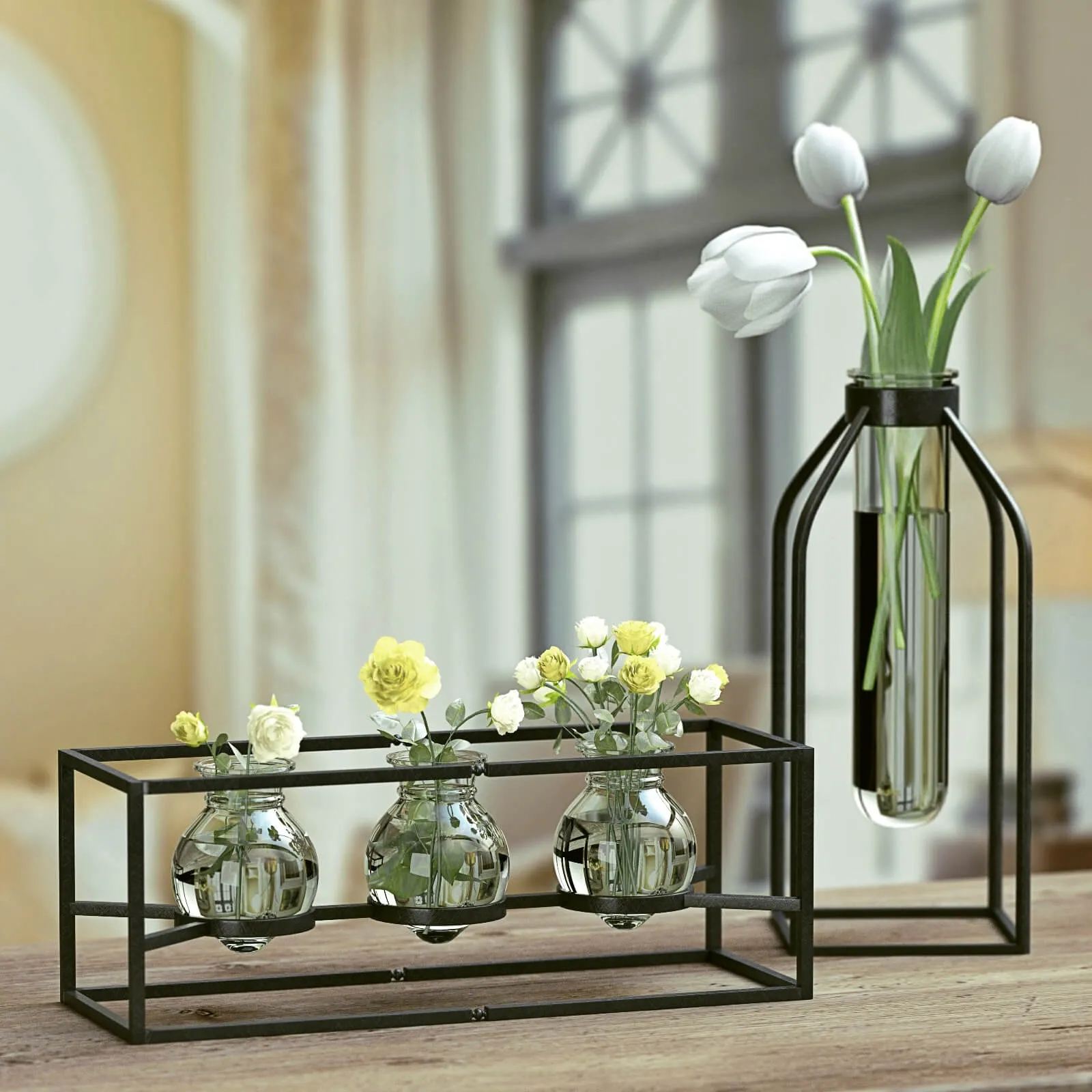 decoration - Pottery barn  Irving  vases 3D Model