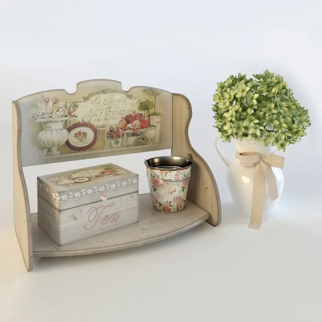 decoration - Provence decorative set 3D Model