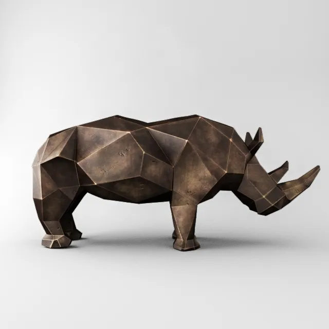 decoration - Rhinoceros 8 3D Model