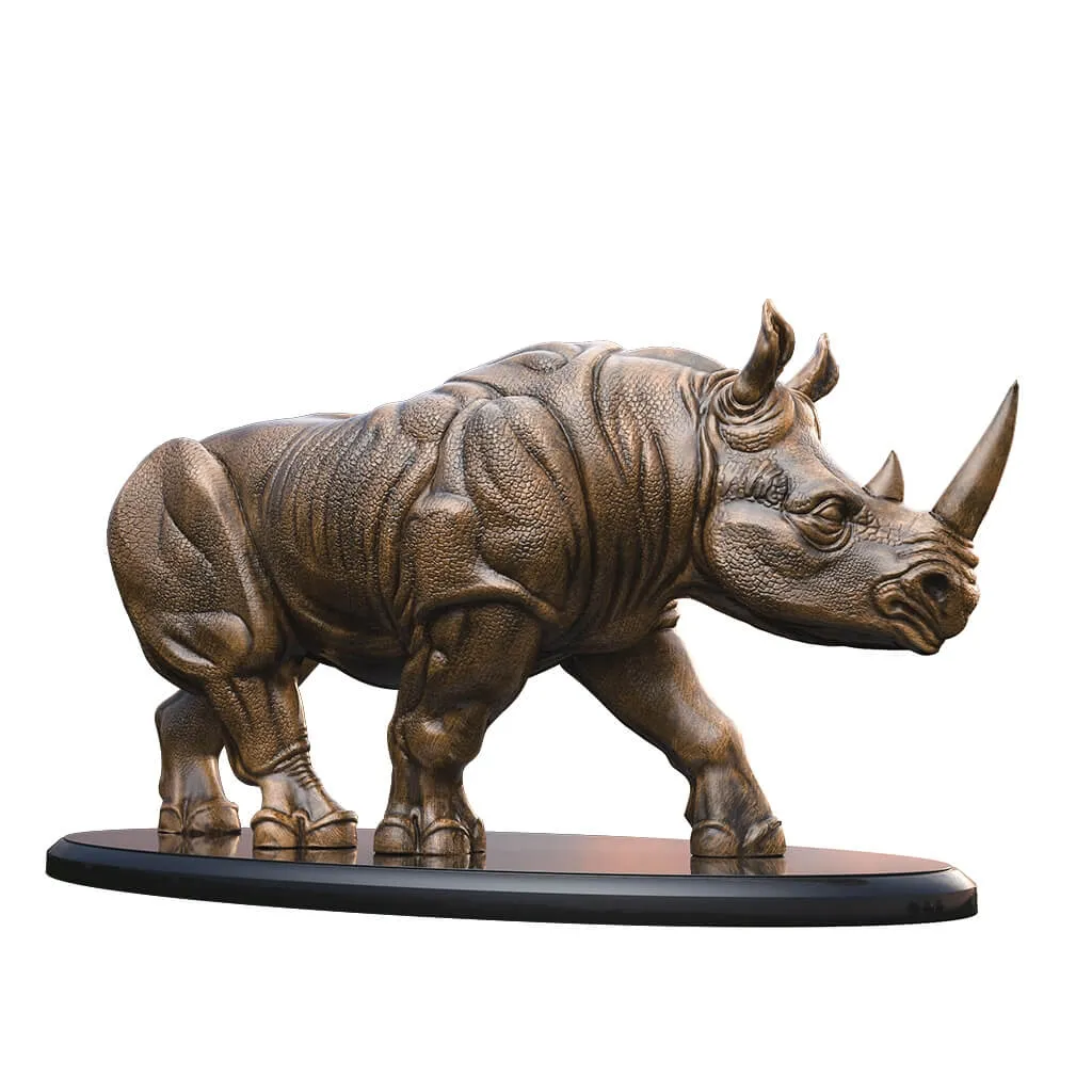 decoration - Rhinoceros 9 3D Model