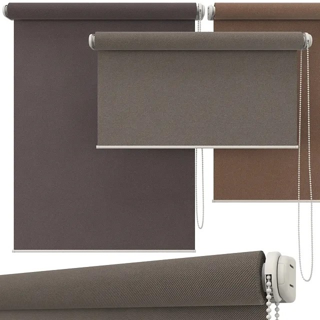 decoration - Roller blinds 3D Model
