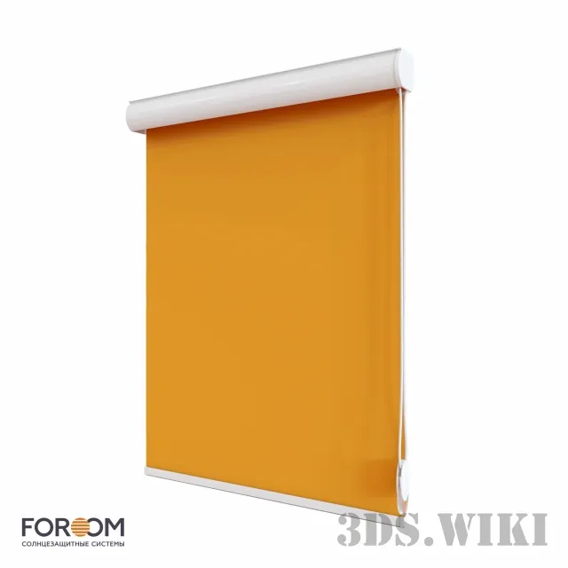decoration - Roller blinds CLIC BOX 3D Model
