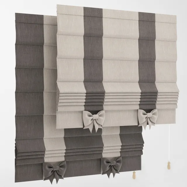 decoration - Roman blind 37 3D Model