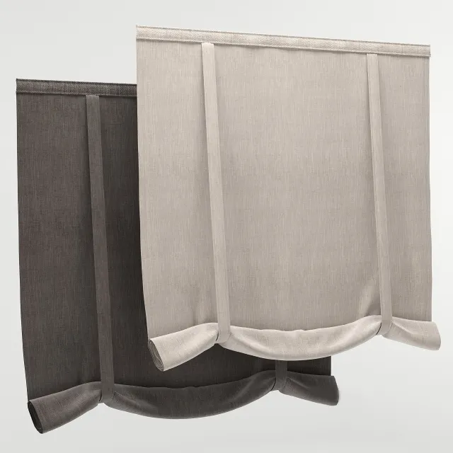 decoration - Roman blind 39 3D Model